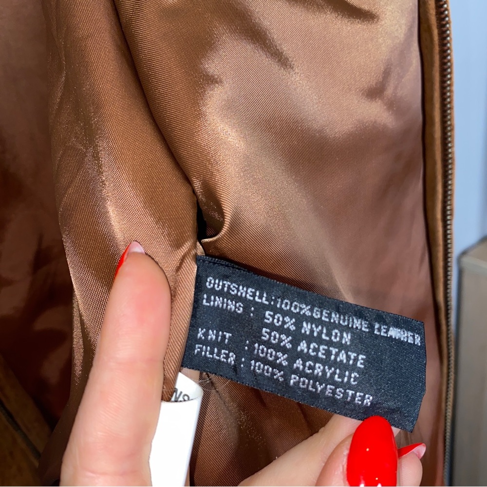 Vintage 70’s Stratojat Suede Bomber Jacket - Picture 7 of 9